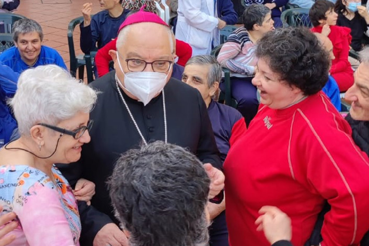 Accoglienza del Vescovo Mons. Giuseppe Giudice